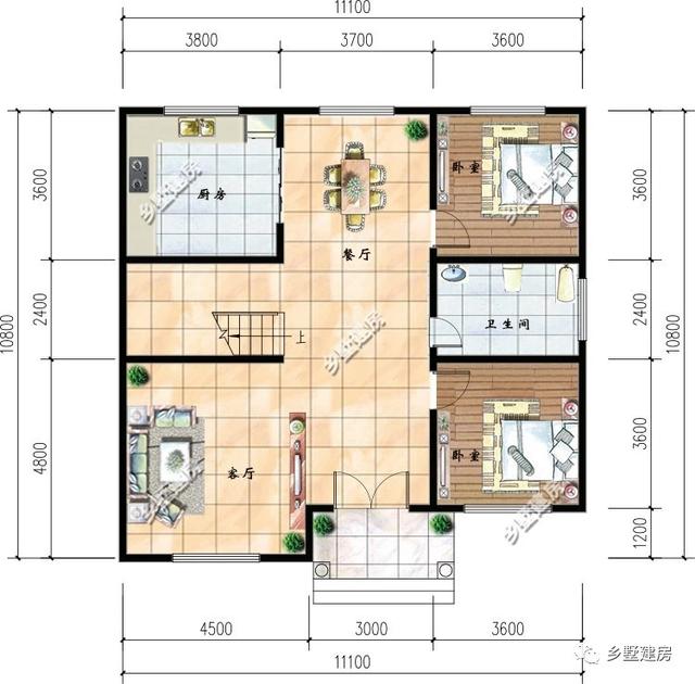 這幾款農(nóng)村自建房設(shè)計圖，每一款都別出心裁