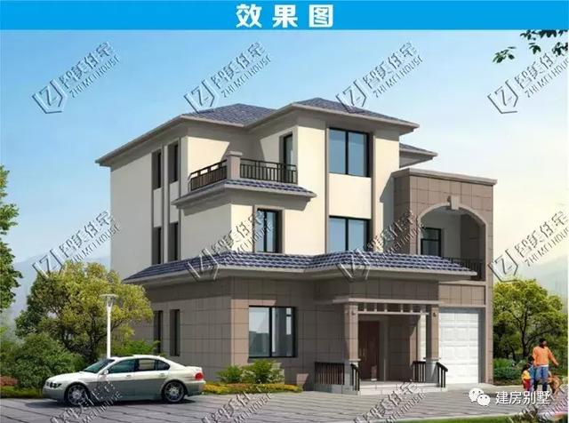 小開間的3棟農村自建房設計圖，每一款都令人驚艷