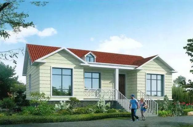 鄉村一層房屋設計，專為父母設計的養老房