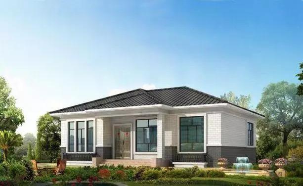 鄉村一層房屋設計，專為父母設計的養老房