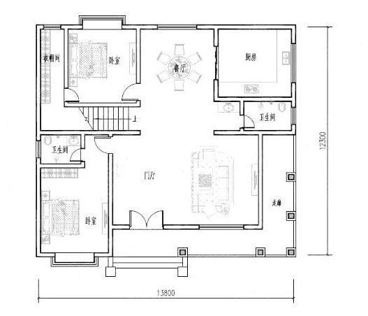 二層農(nóng)村自建房設(shè)計圖，大氣又實用，適應(yīng)性更強