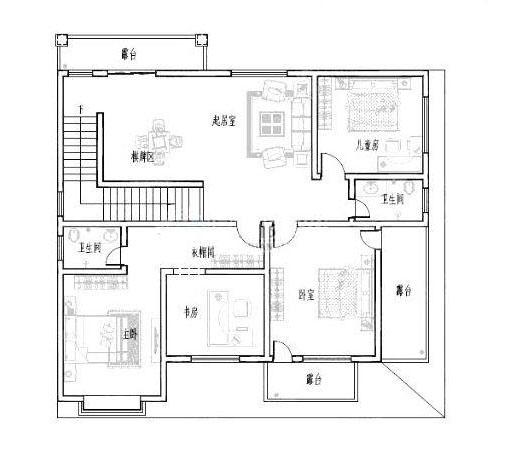 二層農(nóng)村自建房設(shè)計圖，大氣又實用，適應(yīng)性更強