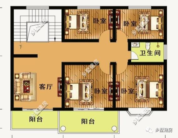 這幾款自建別墅設計，性價比挺高的，主體造價20萬左右