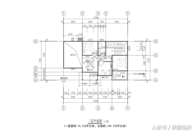 5款農村別墅戶型分享，看看有你喜歡的么