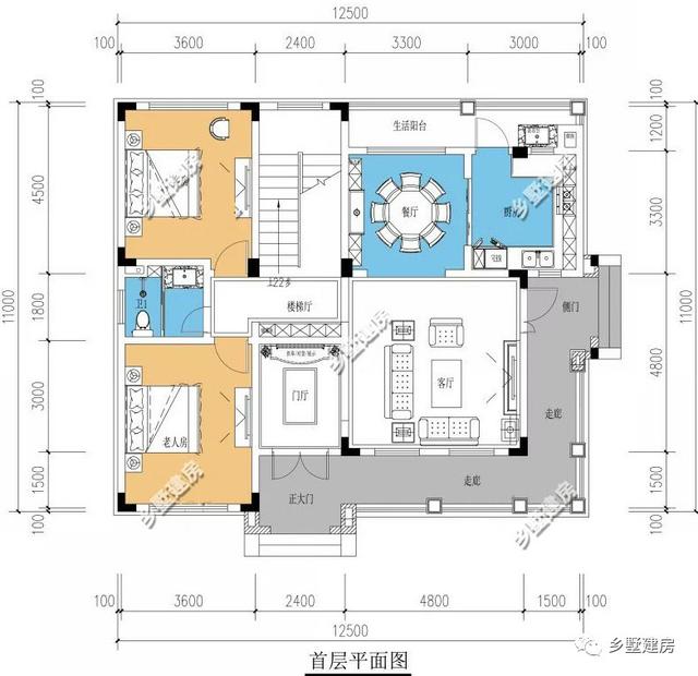 2款不同風格的二層農村自建房別墅設計，適合你嗎？