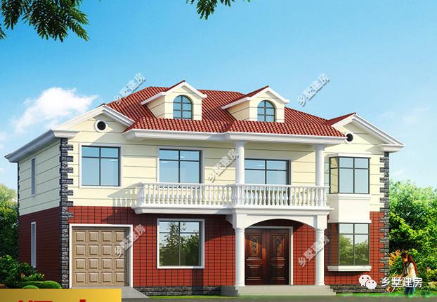 農村別墅設計圖，色系也很重要，現推薦2款流行色隨便選