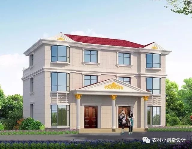 58款兄弟雙拼農村別墅圖片來襲，自建雙拼的可以參考哦