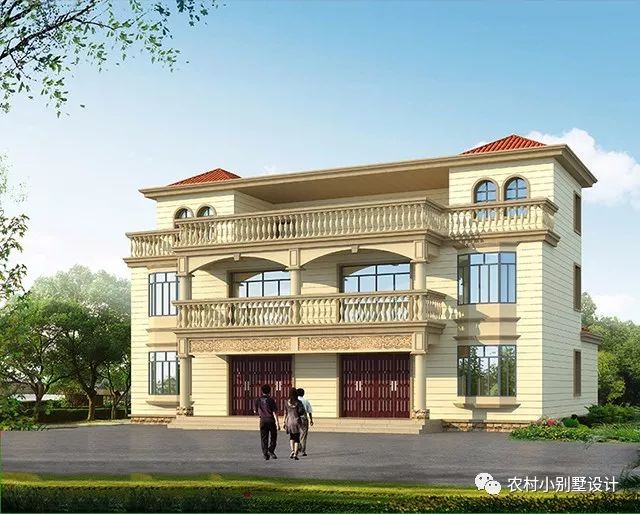 58款兄弟雙拼農村別墅圖片來襲，自建雙拼的可以參考哦