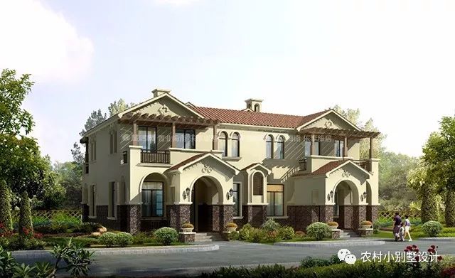 58款兄弟雙拼農村別墅圖片來襲，自建雙拼的可以參考哦