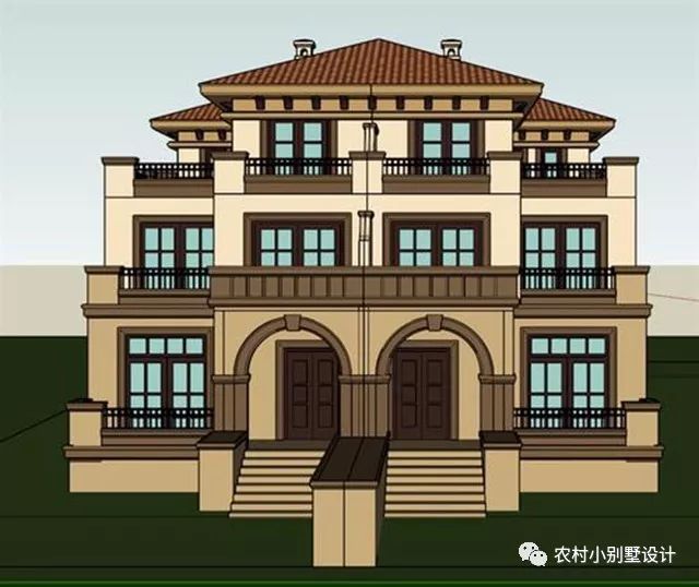 58款兄弟雙拼農村別墅圖片來襲，自建雙拼的可以參考哦