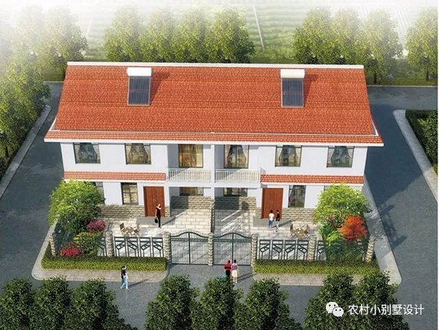 58款兄弟雙拼農村別墅圖片來襲，自建雙拼的可以參考哦