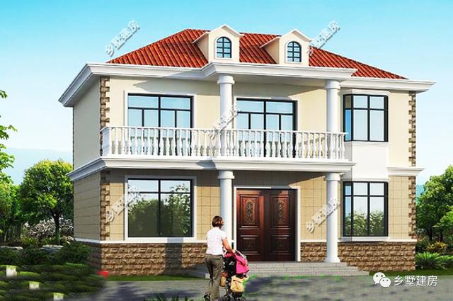 2款農村二層小別墅設計圖，歐式風格還是中式風格，你會怎么選擇
