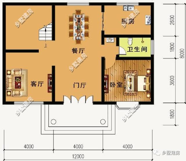 2款農村二層小別墅設計圖，歐式風格還是中式風格，你會怎么選擇