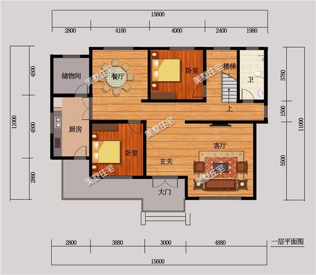 推薦5套建的最多的農(nóng)村別墅設(shè)計(jì)圖，超值超好的戶型，各有各的特點(diǎn)