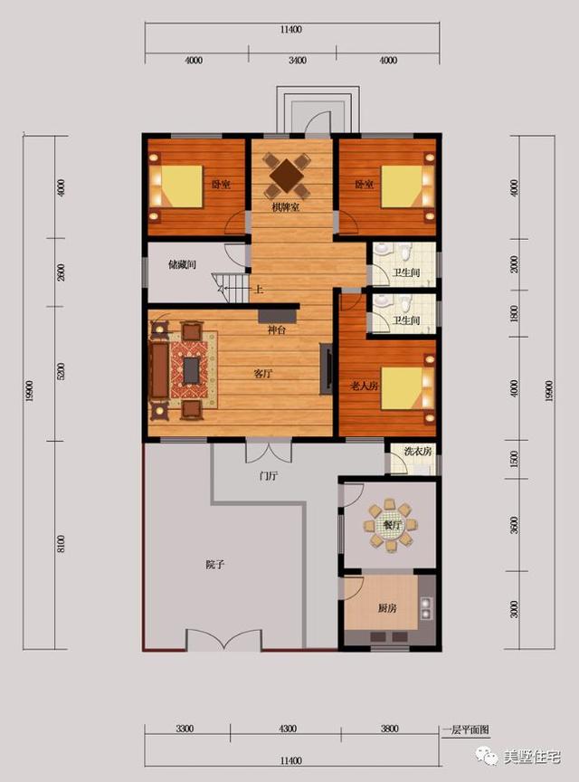 推薦5款帶棋牌室的農村自建別墅設計圖，布局好外觀靚，村里人肯定羨慕