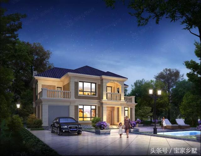 13款農村別墅設計戶型推薦，各種款式都有，鄰居們紛紛羨慕
