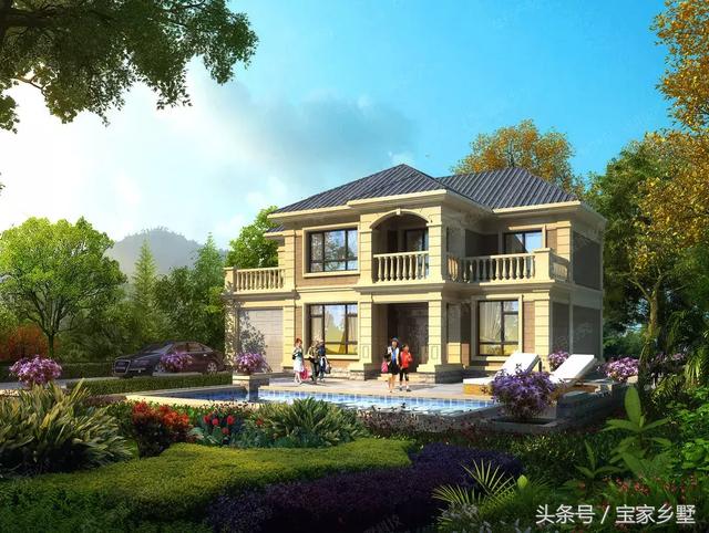 13款農村別墅設計戶型推薦，各種款式都有，鄰居們紛紛羨慕