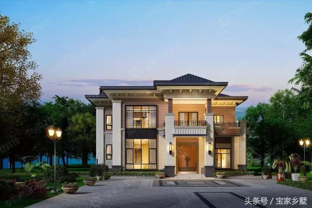 13款農村別墅設計戶型推薦，各種款式都有，鄰居們紛紛羨慕