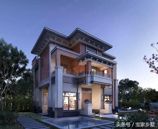 13款農村別墅設計戶型推薦，各種款式都有，鄰居們紛紛羨慕