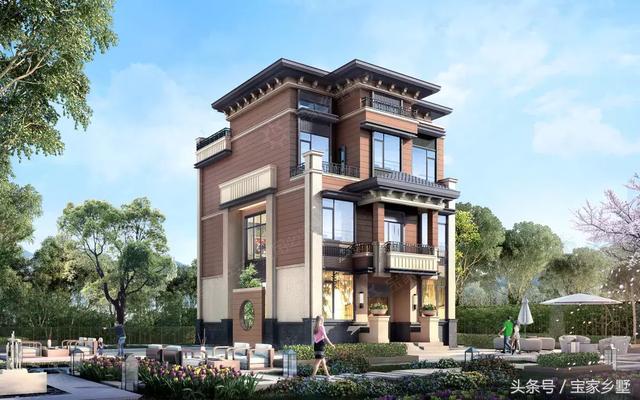 13款農村別墅設計戶型推薦，各種款式都有，鄰居們紛紛羨慕