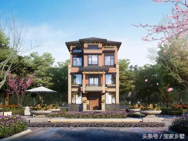 13款農村別墅設計戶型推薦，各種款式都有，鄰居們紛紛羨慕