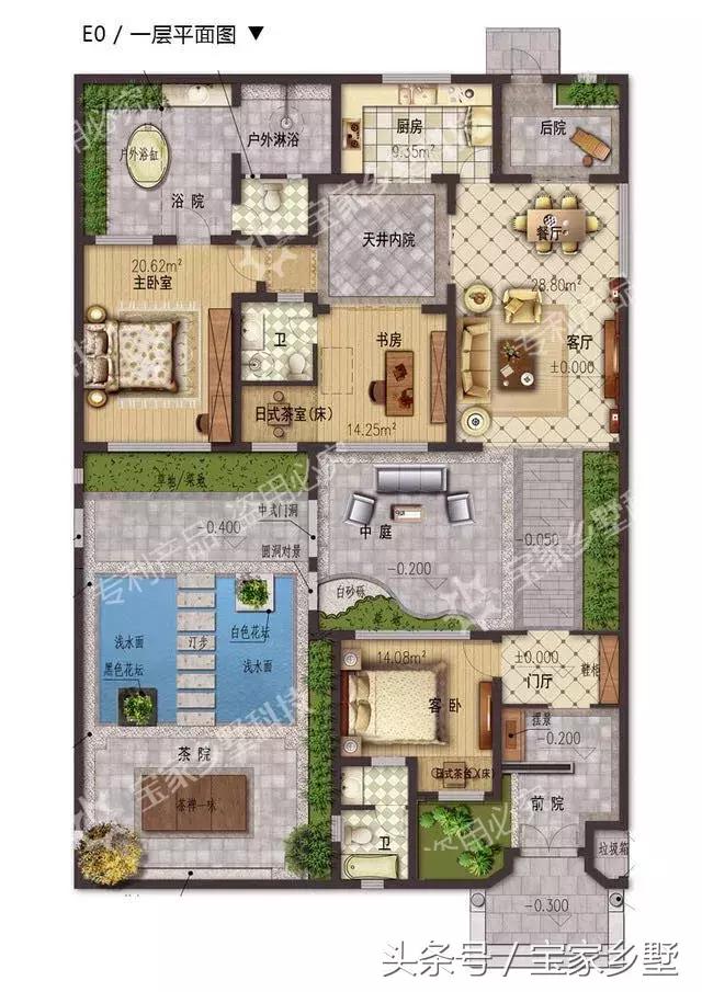 13款農村別墅設計戶型推薦，各種款式都有，鄰居們紛紛羨慕