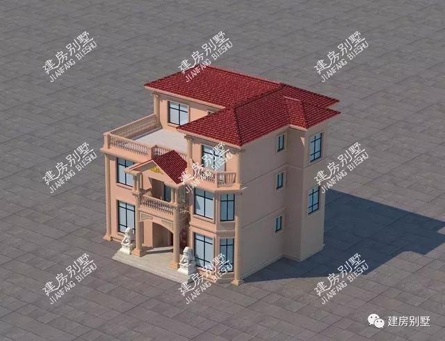 兩棟面寬同為12米的農村自建房設計圖，戶型好，建的人很多