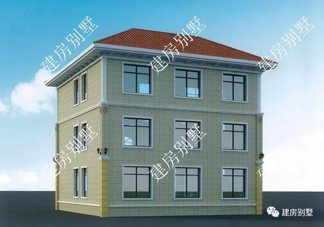 兩棟面寬同為12米的農村自建房設計圖，戶型好，建的人很多