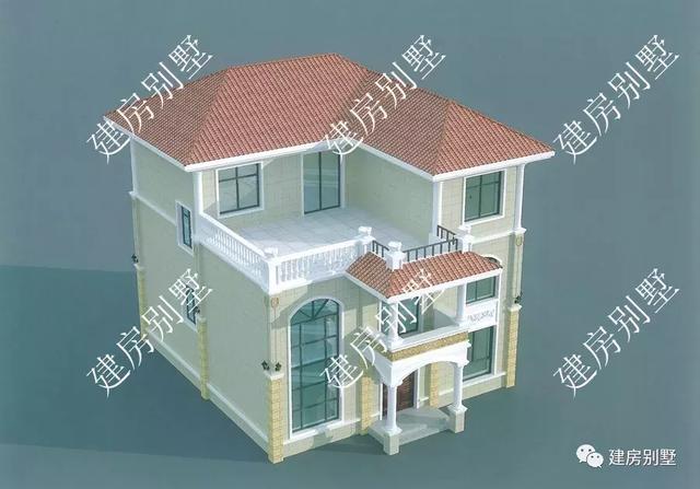 兩棟面寬同為12米的農村自建房設計圖，戶型好，建的人很多