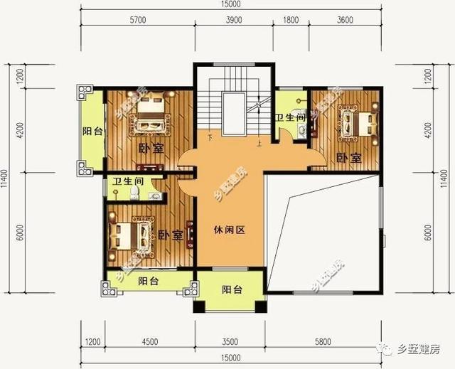 清新的空氣搭配上個性化的農村自建房設計圖，寬敞又大方