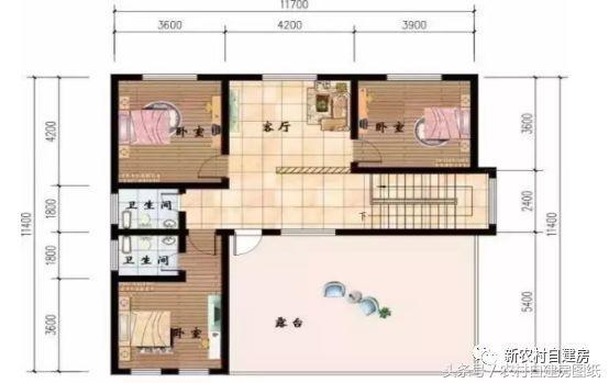 6款小戶型別墅設計圖，戶型好，布局贊