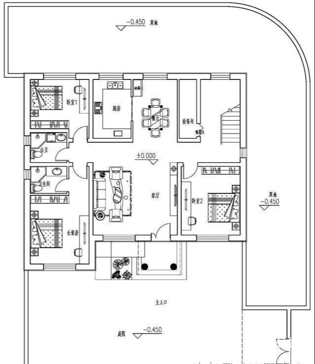 分享兩層簡(jiǎn)歐風(fēng)格別墅設(shè)計(jì)圖，能滿足大部分農(nóng)村自建房要求