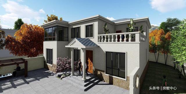 分享兩層簡(jiǎn)歐風(fēng)格別墅設(shè)計(jì)圖，能滿足大部分農(nóng)村自建房要求