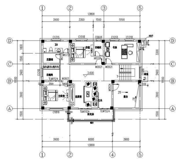 農(nóng)村二層自建房設(shè)計(jì)圖，時(shí)尚經(jīng)典，適合農(nóng)村自建