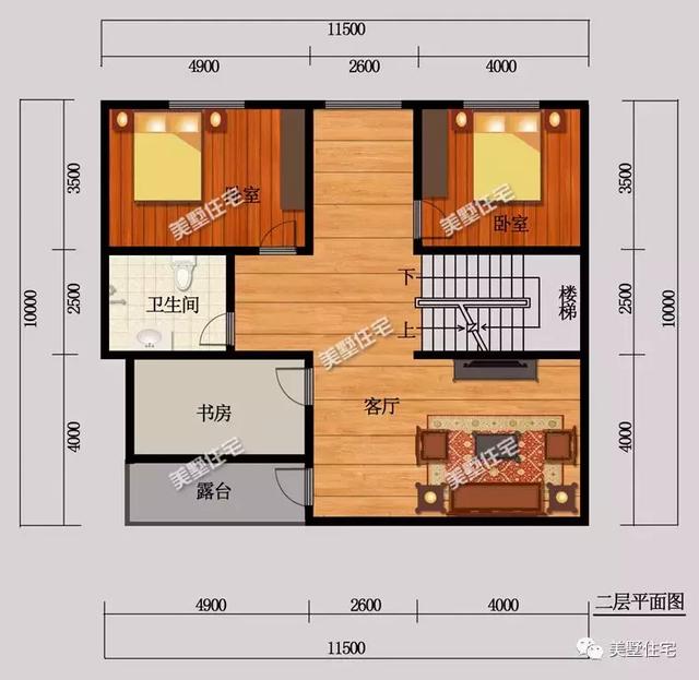 6套符合宅基地審批的農村別墅設計圖，占地不超120平，整體大方精致