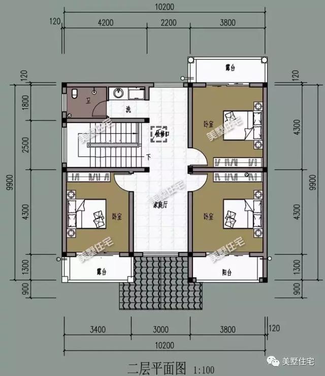 6套符合宅基地審批的農村別墅設計圖，占地不超120平，整體大方精致