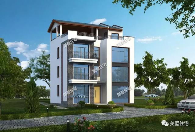 6套符合宅基地審批的農村別墅設計圖，占地不超120平，整體大方精致