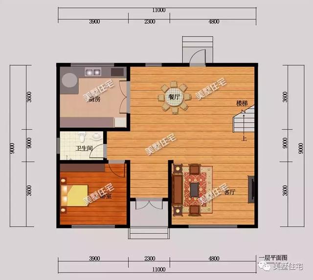 6套符合宅基地審批的農村別墅設計圖，占地不超120平，整體大方精致