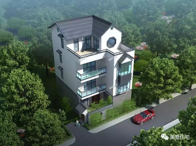 6套符合宅基地審批的農村別墅設計圖，占地不超120平，整體大方精致