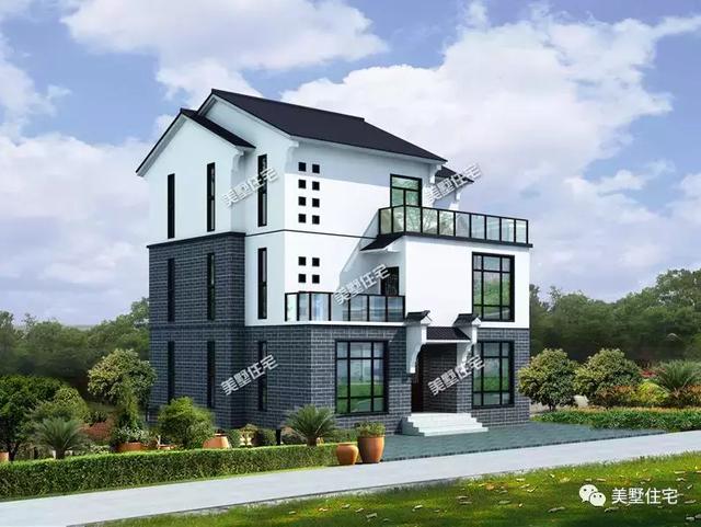 6套符合宅基地審批的農村別墅設計圖，占地不超120平，整體大方精致