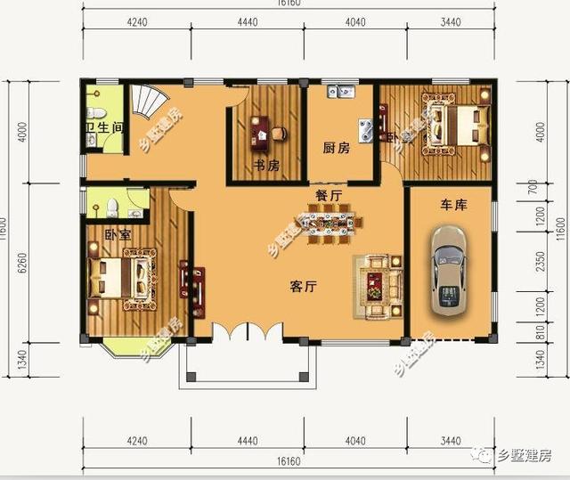 2款新式農(nóng)村別墅設(shè)計(jì)圖，設(shè)計(jì)新穎，精致實(shí)用