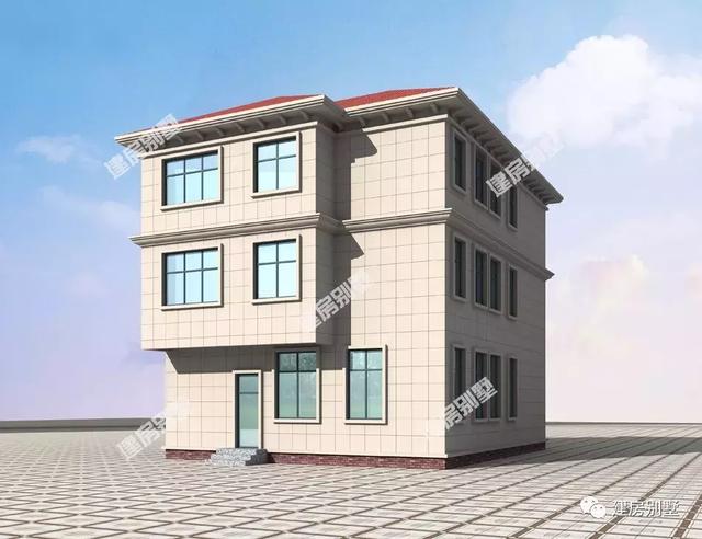 兩棟很吸引人的農村自建房設計圖，外觀美，布局好