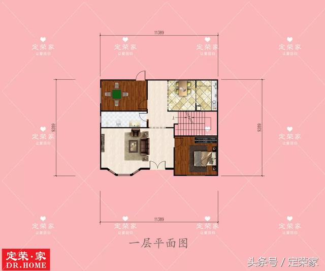 經典二層別墅設計圖，外觀大氣，給人以最舒適的居住環境