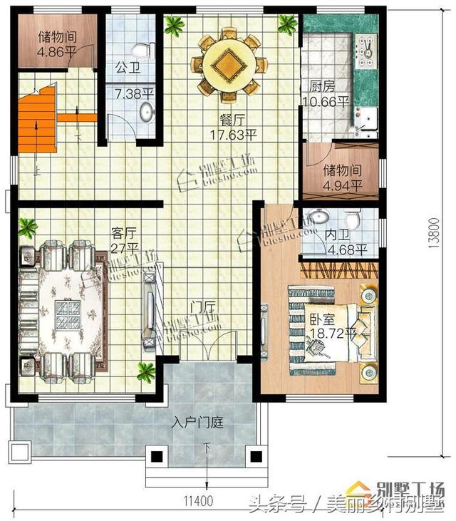 三層別墅設計，造價40萬左右，適合農(nóng)村自建，保證讓人眼前一亮