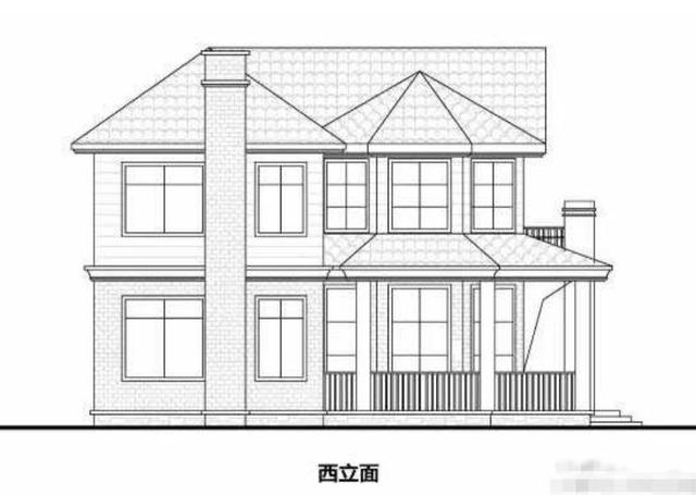 占地帶堂屋等傳統功能的二層別墅設計圖，建成這么實用的房子，鄰居看后肯定會眼紅的。