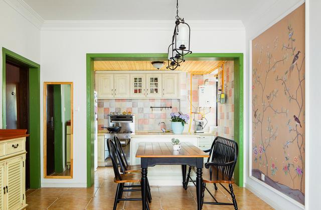 90平的新房子美式裝修，青春活力喜歡生機勃勃，特別喜歡。