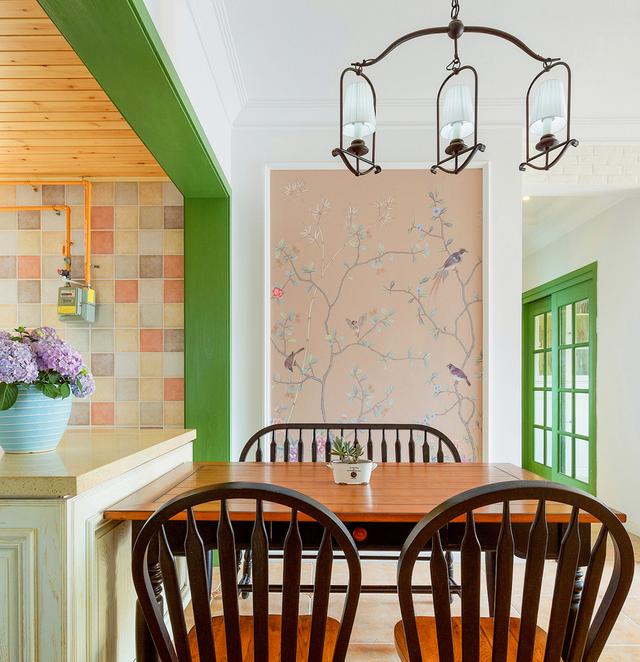 90平的新房子美式裝修，青春活力喜歡生機勃勃，特別喜歡。