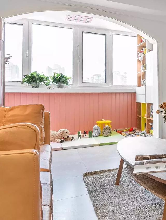 130㎡美式風格裝修，采光，通風，視野都還不錯，完美。