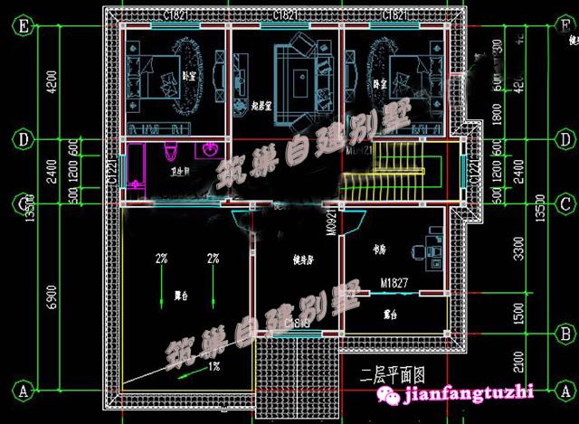 二層農村自建房，外觀典雅大氣，空間規劃合理，很適合農村建的一款。