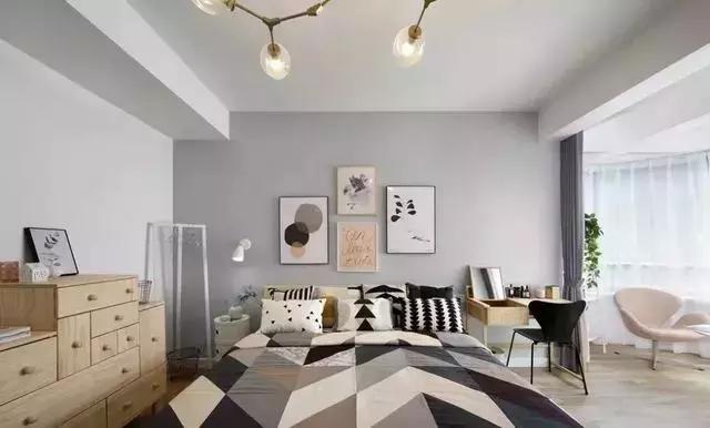 新房子136平北歐風裝修，簡潔大氣，每一處都很亮眼。